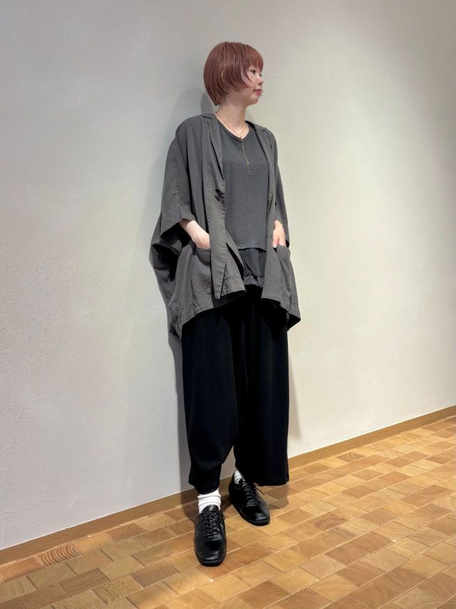 綿麻天竺 サルエルパンツ | (パドカレ)公式オンラインストア
