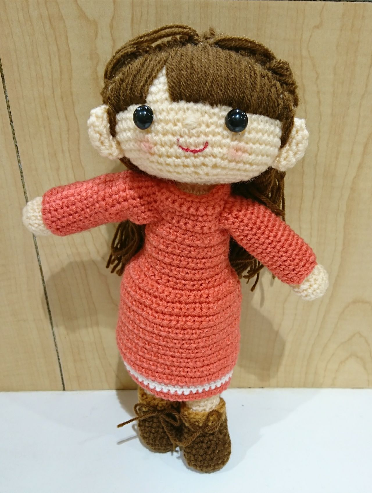 受注生産】着せ替えあみぐるみ女の子/メイちゃん | flat* meg*k 着せ替え