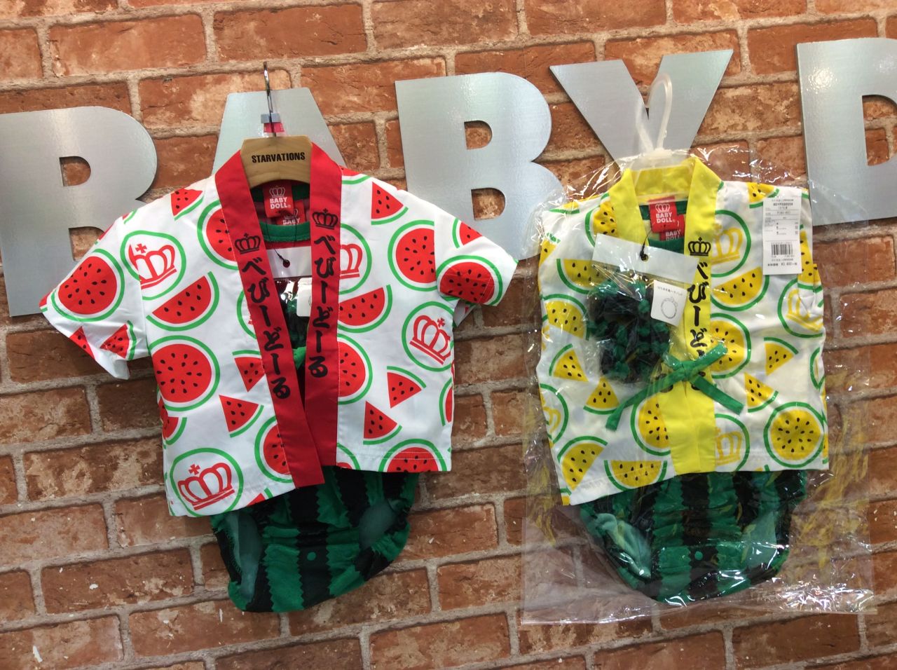 甚平 入荷しました イオンモール鹿児島店 Babydoll公式ショップブログ ベビー 子ども服のベビードール