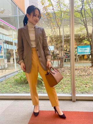 レトロ調カーデ＆ジレ＆パンツ 大人お洒落なきちんとコーデ ユニクロ】今年の2大トレンドアイテム“ジレ”と“カーゴパンツ”で
