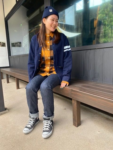 桃太郎ジーンズ インディゴドビー・ワークカーデガン 桃太郎ジーンズ インディゴドビー・ワークカーデガン 秋に大活躍