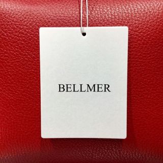 ベルメール BELLMER ハンドバッグ レザー レッド バッグ ベルメール