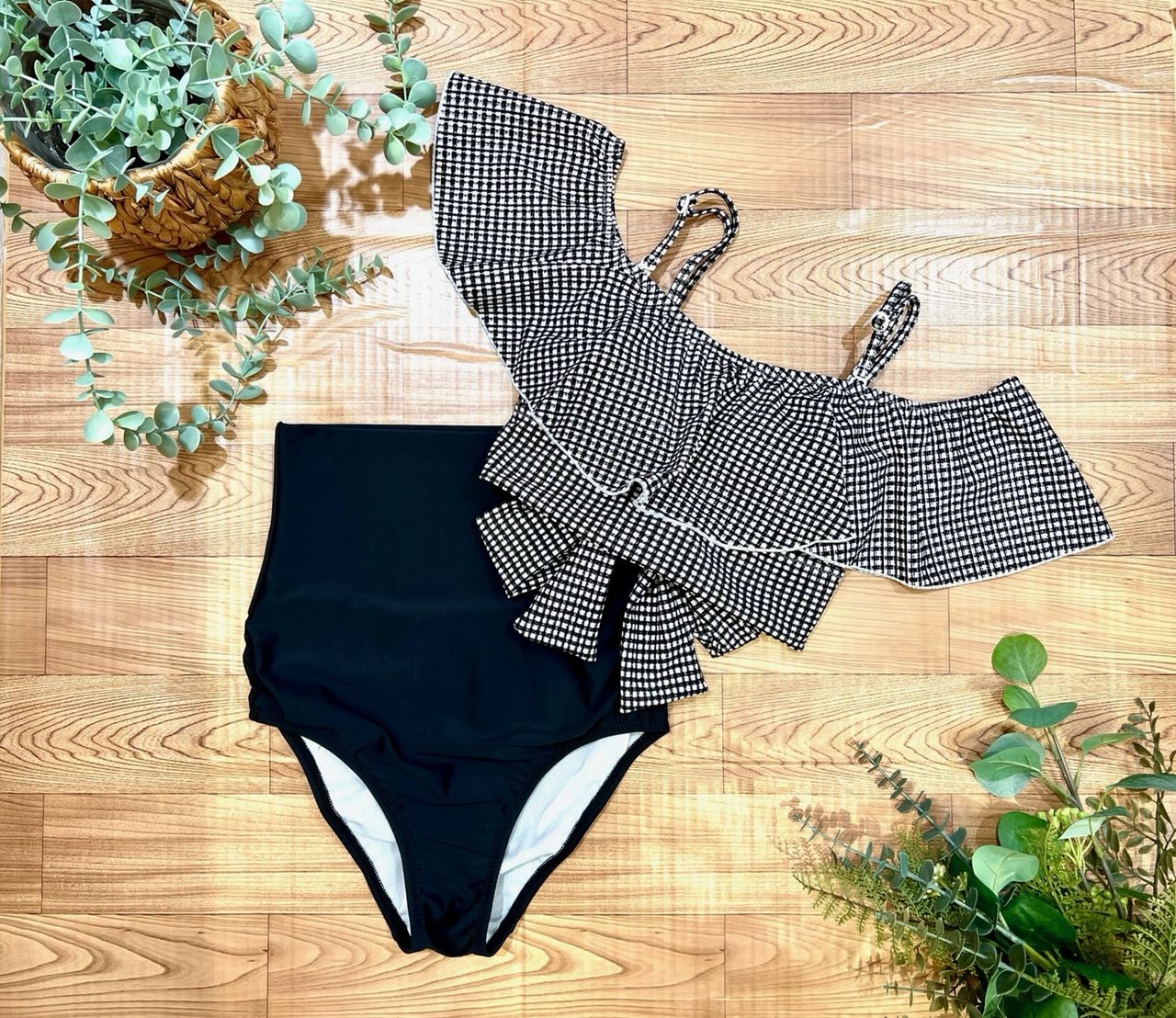 オシャレなギンガムチェックのオフショ | 町田東急ツインズ