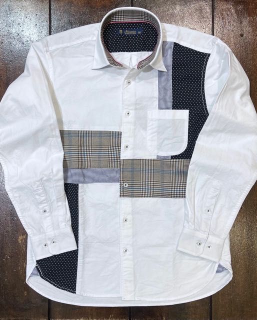 コムデギャルソン　オムドゥ　2018SS クレイジーパターンシャツ コムデギャルソン オムドゥ 2018SS クレイジーパターンシャツ COMME