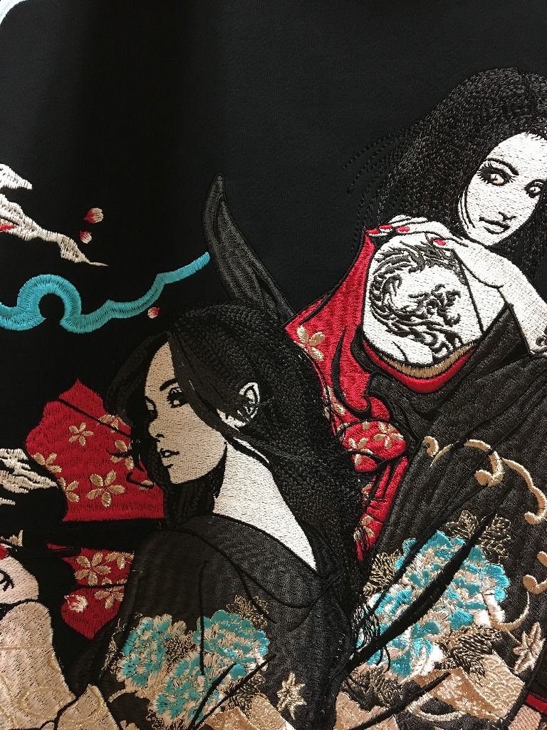抜刀娘 百万針刺繍パーカー 和柄 Csmen シーズメン 公式ショップブログ