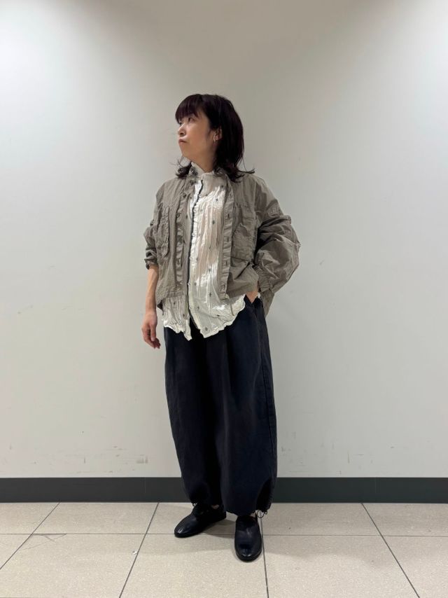 ★新品同様★pas de calais 2024春ナイロンタフタジャケット ナイロンタフタ ジャケット | pas de calais Online | pas de