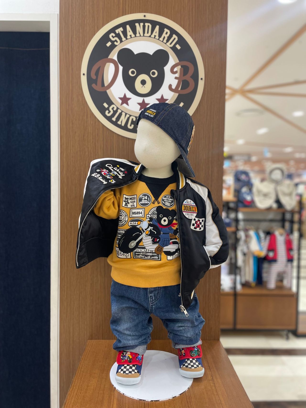 【新品】　ダブルビー ダブルB⭐︎レーシングシリーズ｜ミキハウスミキハウス 阪急うめだ本店