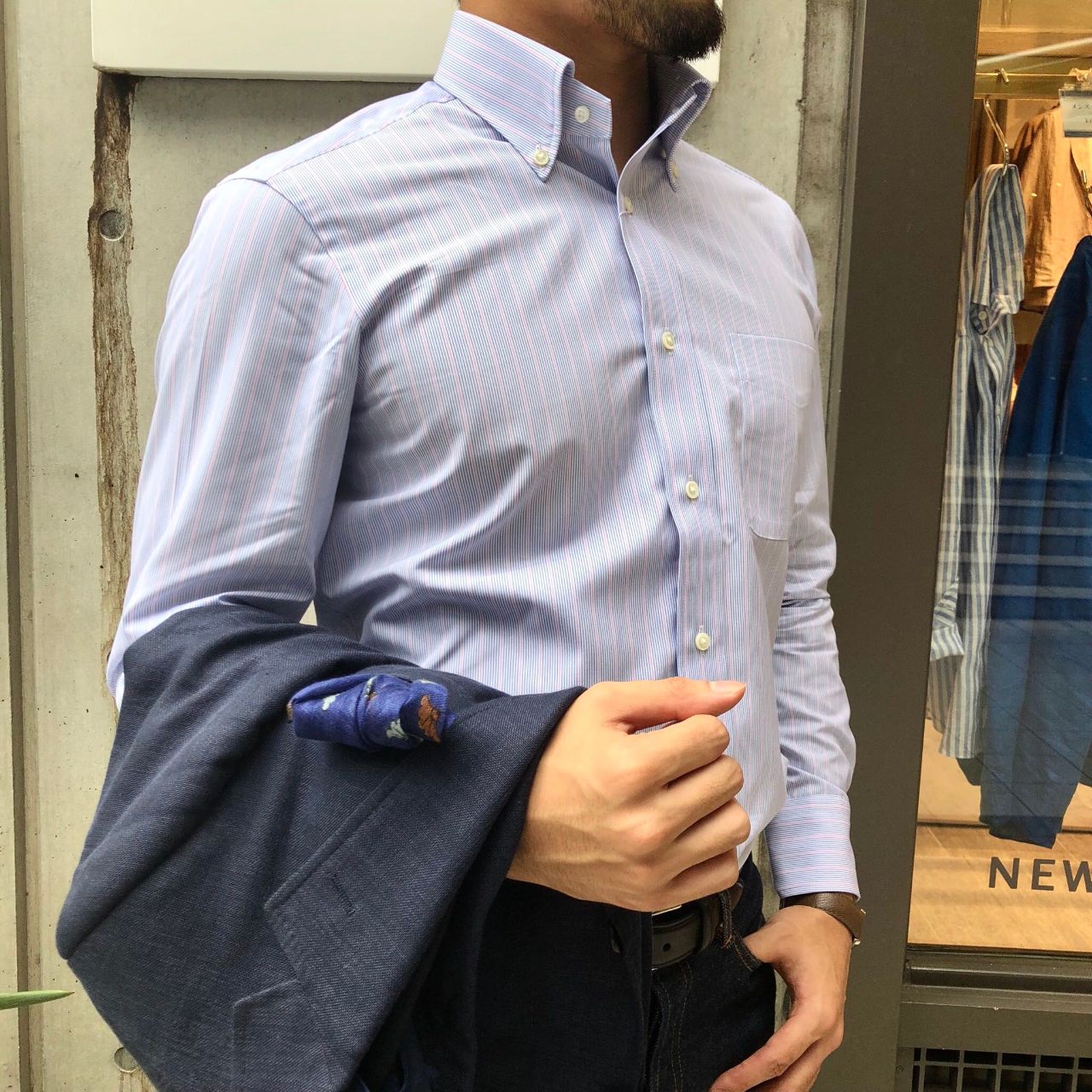 新作 ボタンダウンシャツ Men S 渋谷マークシティ店 メーカーズシャツ鎌倉 公式ショップブログ Maker S Shirt Kamakura