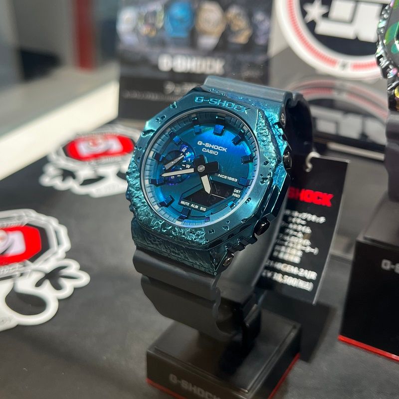 ちゃんじく ダークグリーン 紺グラデーション G-SHOCK40thアニバーサリー☆彡 | 岡山拠点のトミヤコーポレーション
