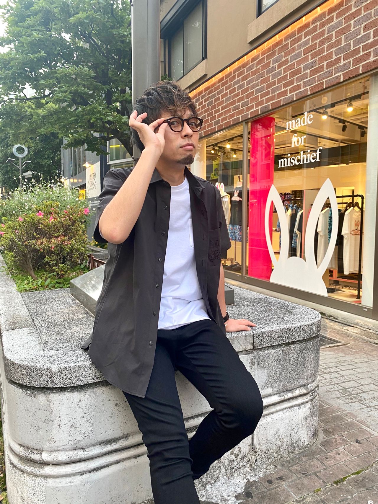初夏のインテリ半シャツスタイル Psycho Bunny渋谷店 渋谷店 Psycho Bunny サイコバニーショップブログ