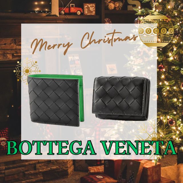 ボッテガヴェネタ BOTTEGA VENETA 折財布 イントレチャート 三折 TINY