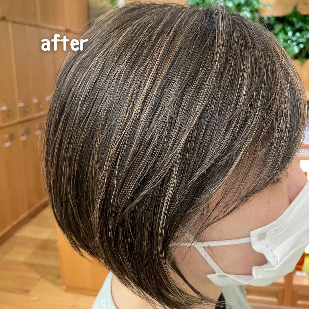 白髪染めに疲れたと感じる方へ 脱 白 美容室カキモトアームズのオフィシャルサイト