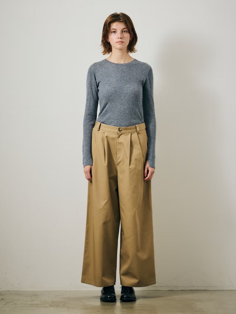 MARMARMAR タックワイドチノパンツ｜ MARcourt ONLINE STORE