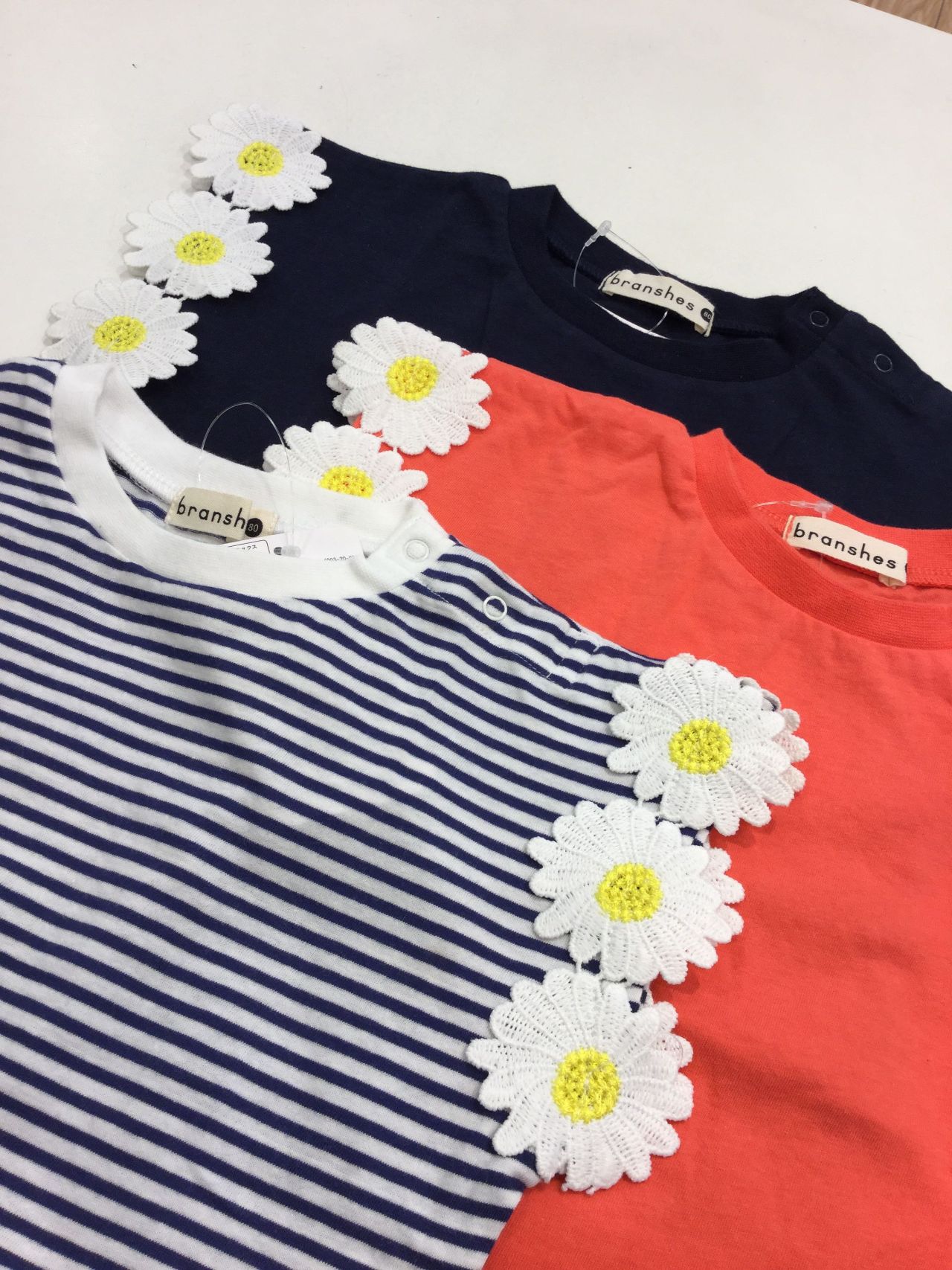 花モチーフ半袖ｔシャツ Branshesゆめタウン高松店 子供服のブランシェス Branshes 公式ショップブログ