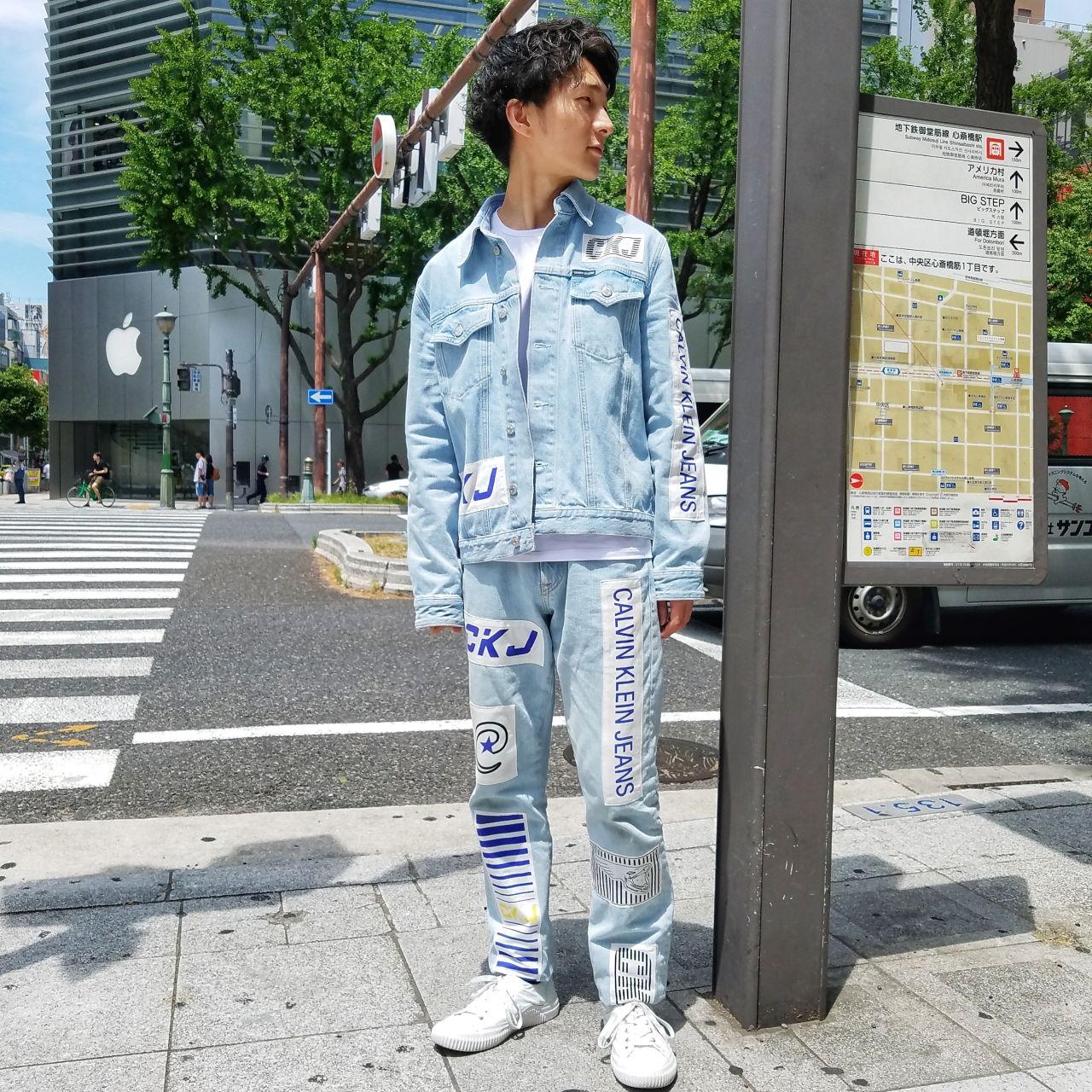 calvin klein jeans denim jacket