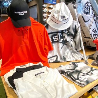 新品 ラッセルノ ゴルフ フラグローズ ロゴ プルオーバー