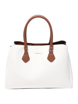 【FIORELLI】スクエア 2way トートバッグ バックパック ブラック 2WAY/通勤におすすめ]サイドファスナーエレガントスクエアバッグ
