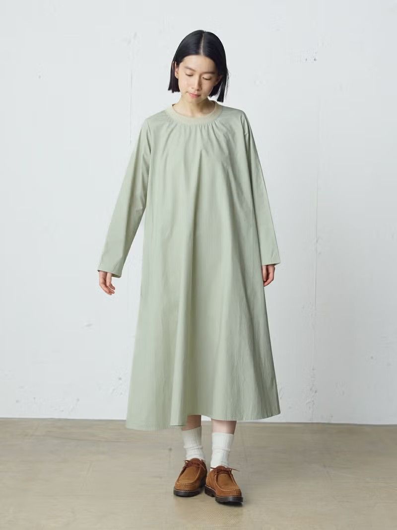 【美品/DOMINGO】NJ ロングスリーブ L MidiUmi ロングスリーブプレンティワンピース｜ MARcourt ONLINE STORE
