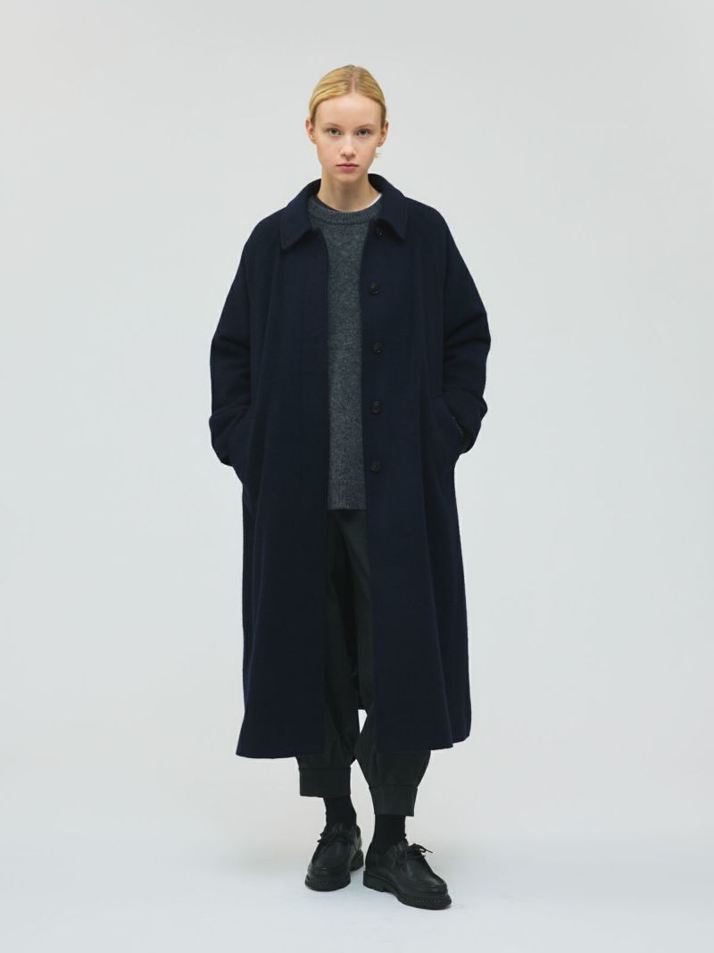 mizuiro ind ウール混バルマカーンコート｜ MARcourt ONLINE STORE