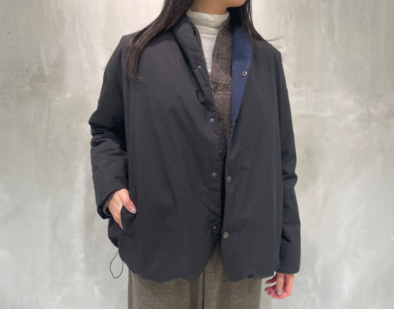 パドカレ✽ダウンジャケット pas de calais(パドカレ)のバルキータフタ ダウンジャケット通販