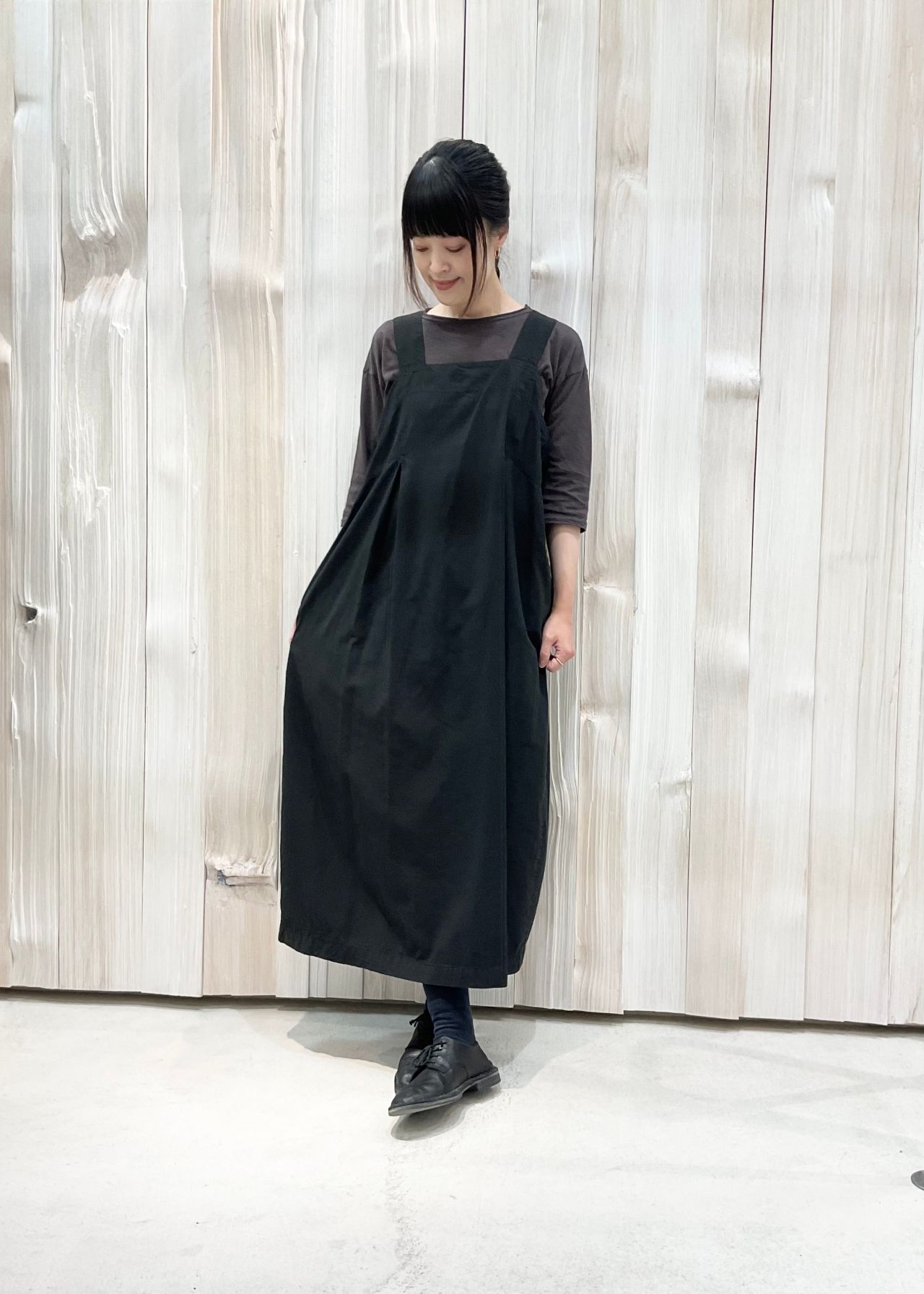 パドカレ✽リヨセルポプリンワンピース ＋10%POINT】リヨセルコットンポプリン ワンピース | pas de