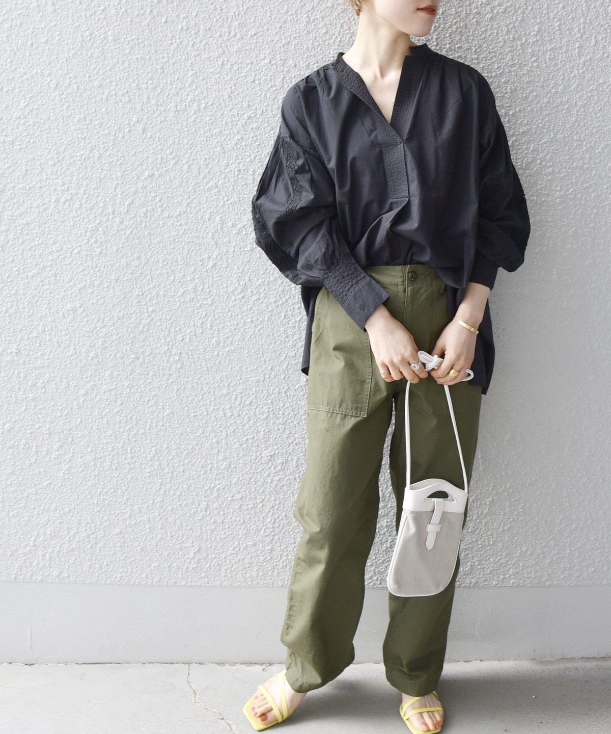 SHIPS for women - 新品　SHIPS any　ウォッシャブル　エンブロイダリー キーネック ブラウス any WEEKLY BLOG Vol.39 | SHIPS any(シップス エニィ) | SHIPS