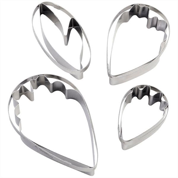 ウィルトン ガムペーストフラワーカッターとインプレッションマット