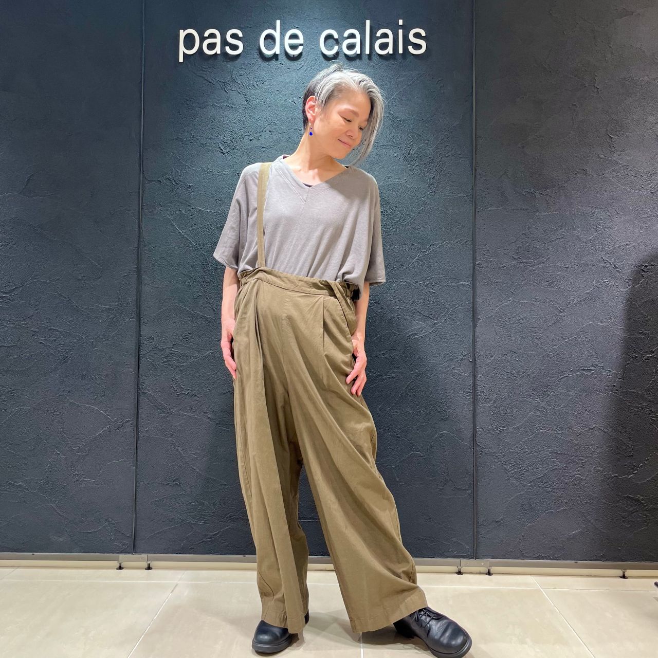 2024SS パドカレ pas de calais ハーフ タンギスアスペロ綿 ヘンリーネックプルオーバー 36‖ベージュ トップス 【2400014768343】 本日より】髙島屋ポイントアップ | 大阪髙島屋店 | pas de calais
