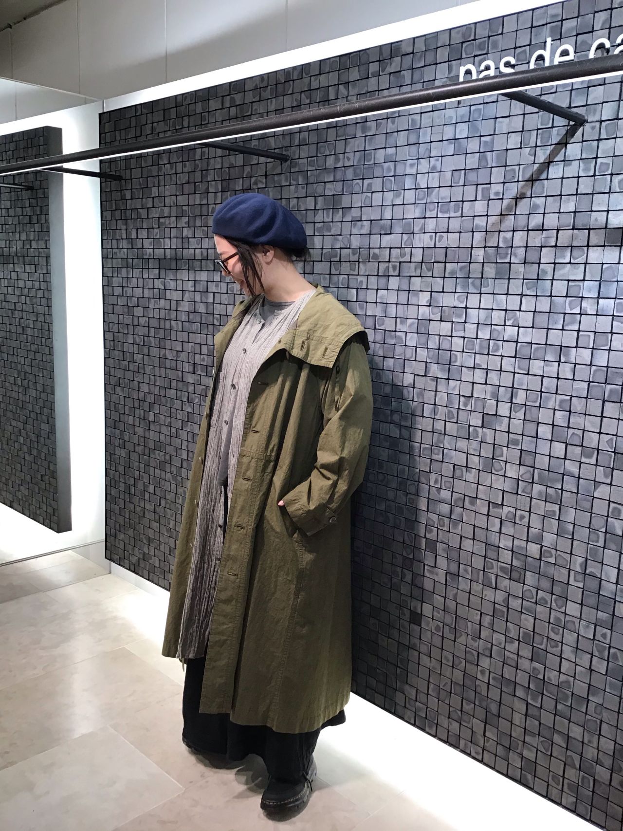【pas de calais】綿麻ダンプコート キトサン加工綿麻ダンプコート vol.3 | 京王百貨店新宿店 | pas