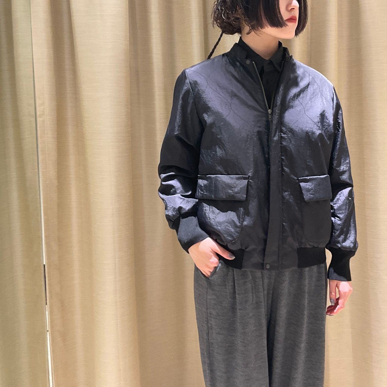 ナイロン東炊きジャケット】 | 梅田阪神店 | pas de calais | パドカレ