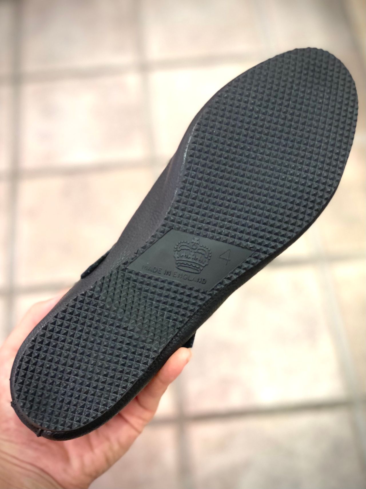 【極美品】タワーブランド玉川 ストラップシューズ 黒 23cm 未使用に近い 40ct＆525 キルトモンクストラップシューズ（その他