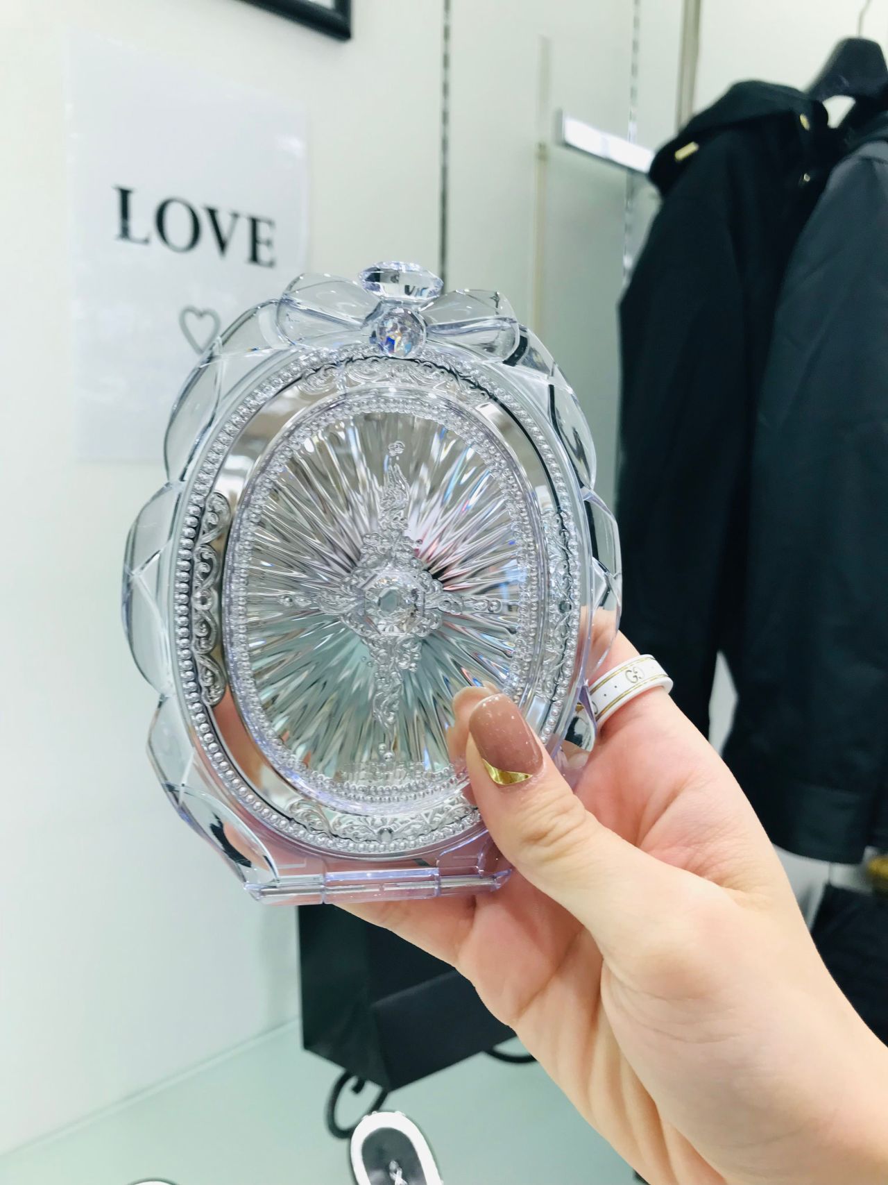 ジルスチュアートのクリスタルコンパクトミラー♡ | マークイズ