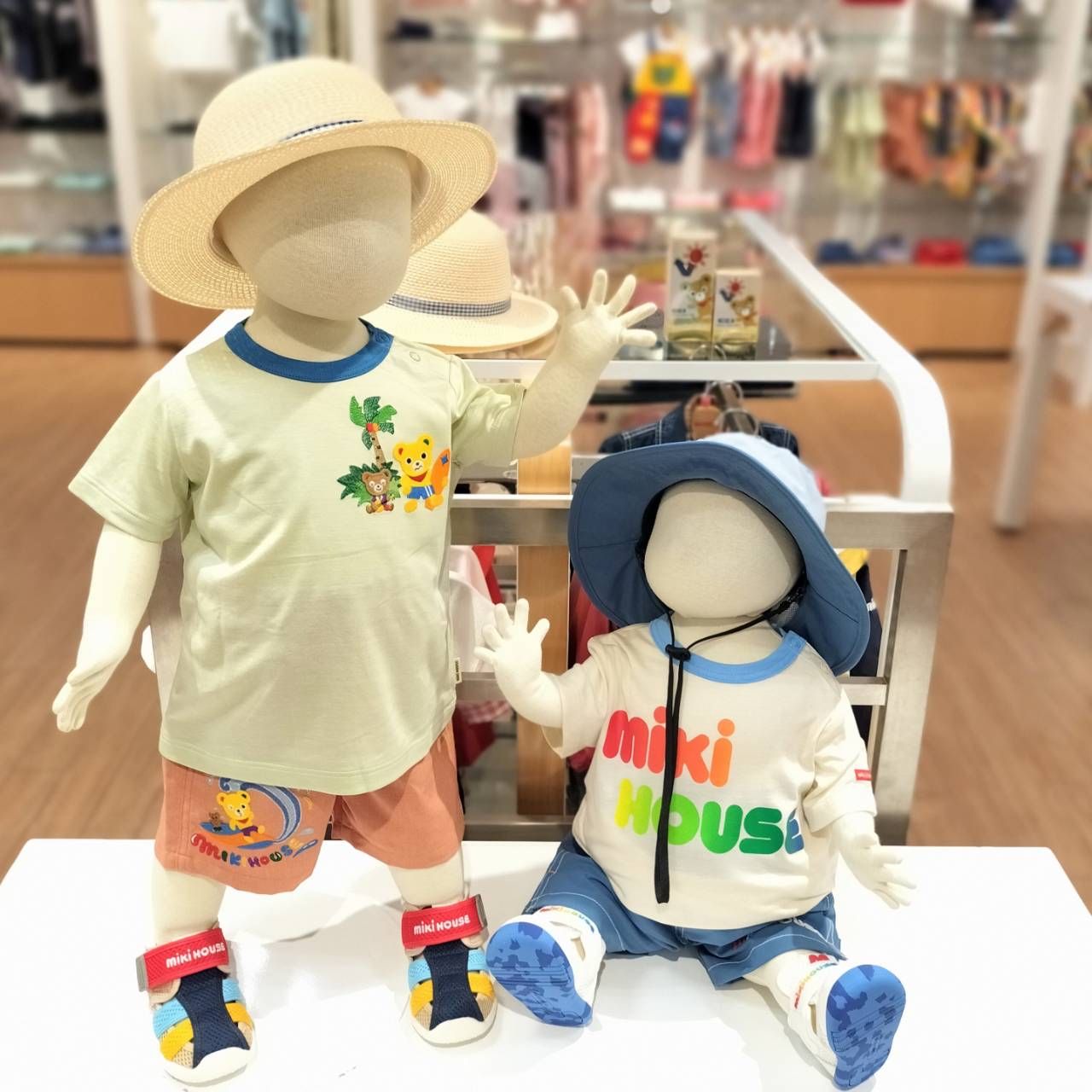 【値下げ】ミキハウス　兄弟で着れるお揃いセット 楽天市場】【ミキハウス公式ショップ】ミキハウス mikihouse