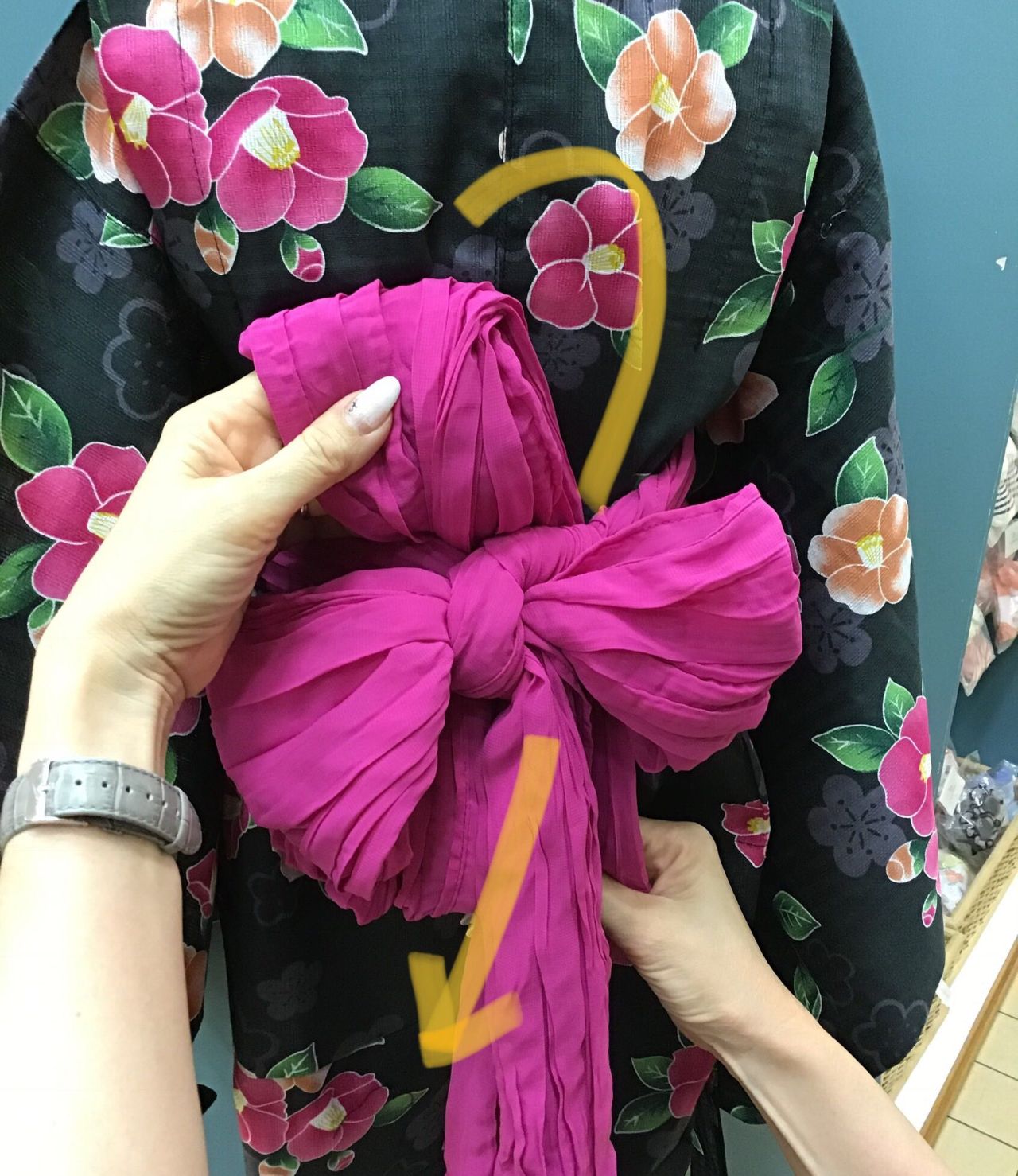 かわいい結び方 こども浴衣帯 ๑ ᴗ Branshes西武岡崎店 子供服のブランシェス Branshes 公式ショップブログ