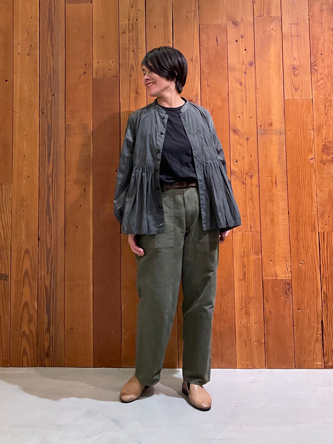 【パドカレ】24AW マックローリーECOブロードコート ナイロン 定価7.5万 マックローリーECOブロード コート | pas de calais Online | pas de