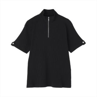 Malbon ブラック　ハーフジップシャツ S 定価30500円 le coq sportif（ルコックスポルティフ） ルコック ハーフジップシャツ