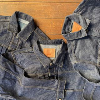 SEVENTY FOUR 編み込みポケット バックシンチ 2nd Gジャン SEVENTY FOUR 編み込みポケット バックシンチ 2nd Gジャン