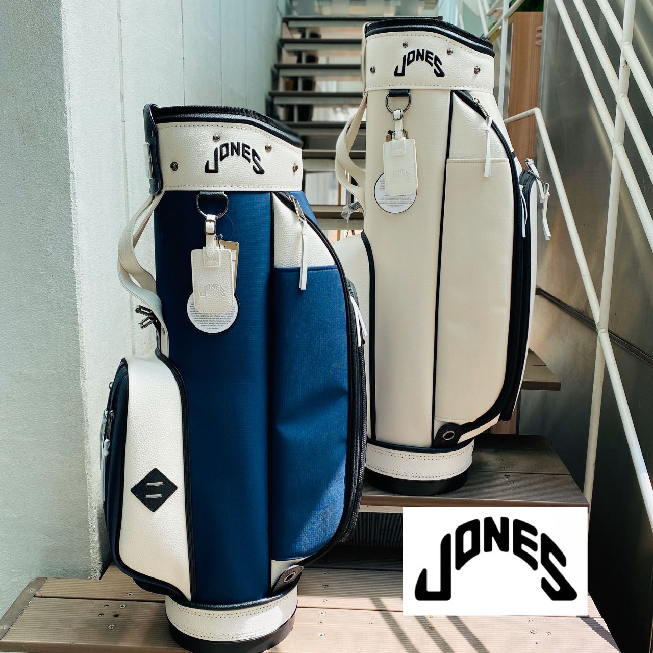 JONES グレー ゴルフ　キャディバッグ JONES Sports ジョーンズ Trouper 3.0 トゥルーパー スタンド