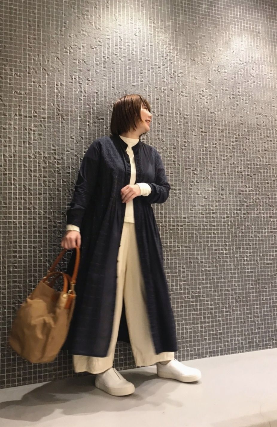 pas de calais/パドカレ　ブロックプリントサルエルパンツ　サイズ36 pas de calais/パドカレ ブロックプリントサルエルパンツ サイズ