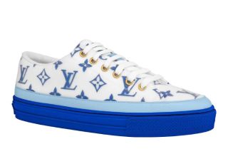 【カラフルなロゴで足元から差をつける♪】LV スニーカー カラフルで気分が上がる♪2色】ルイヴィトン スニーカー 国内 靴