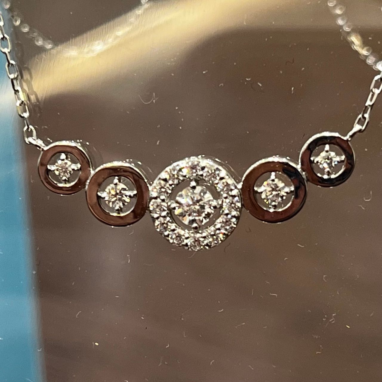 クローバーカット Dカラーダイヤモンドネックレス C-LOVE-R