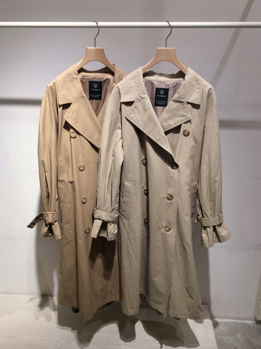 バックアソートトレンチコート ラフォーレ原宿店 W Closet公式通販 ダブルクローゼット バックアソートトレンチコート ラフォーレ原宿店 W Closet公式通販 ダブルクローゼット