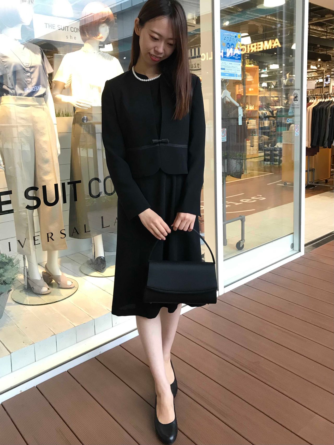 百貨店購入♡ベーシックワンピース おおきかっ