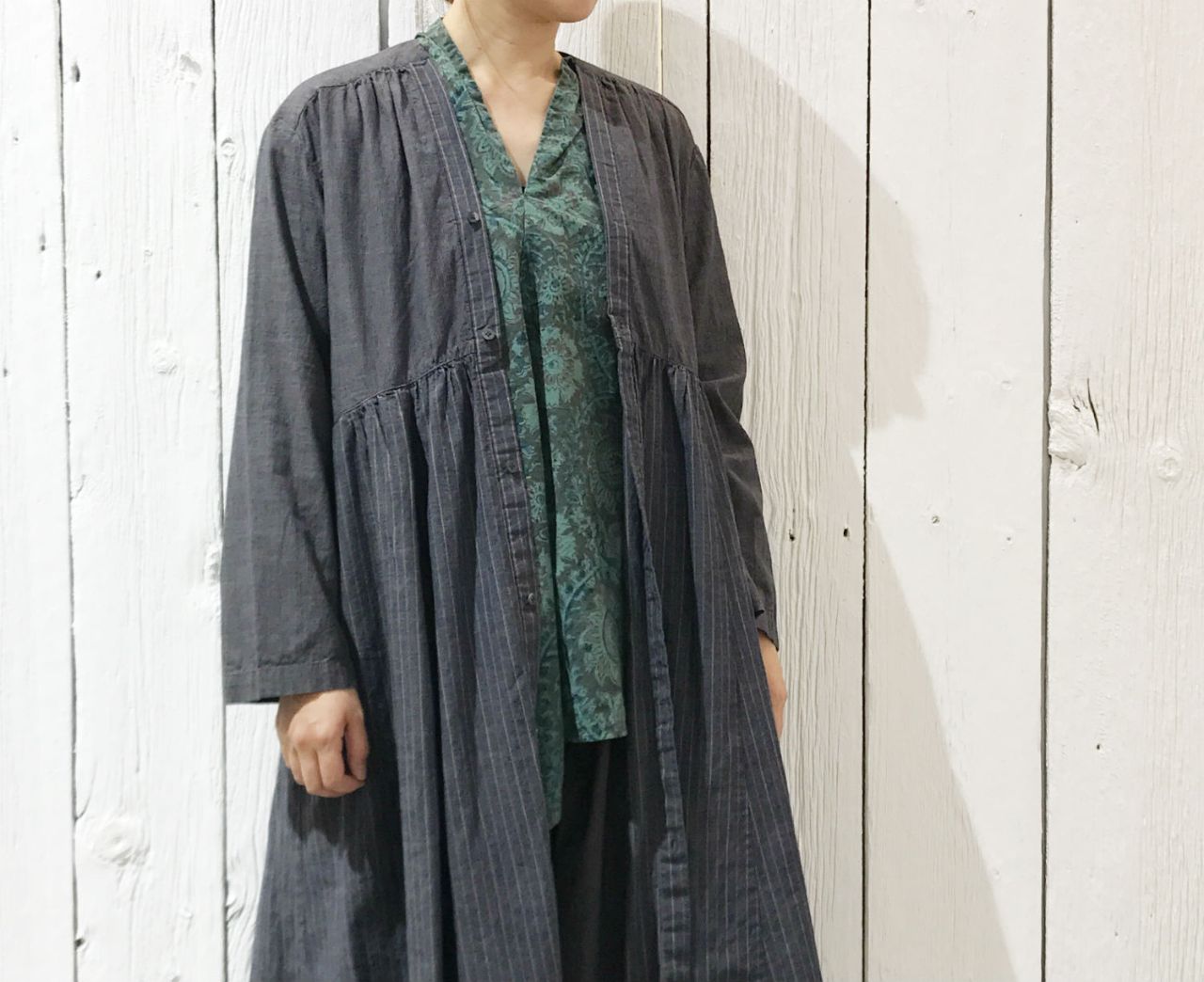 【パドカレ】インドオーガニックコットンパンツ 36 ブラック no8103 パドカレ】インドオーガニックコットンパンツ 36 ブラック