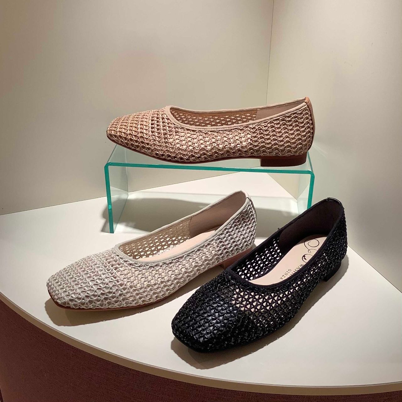 CHANNEL フラットシューズ 大人気メッシュフラットシューズ☆ | GINZA WASHINGTON 阪急三番街店
