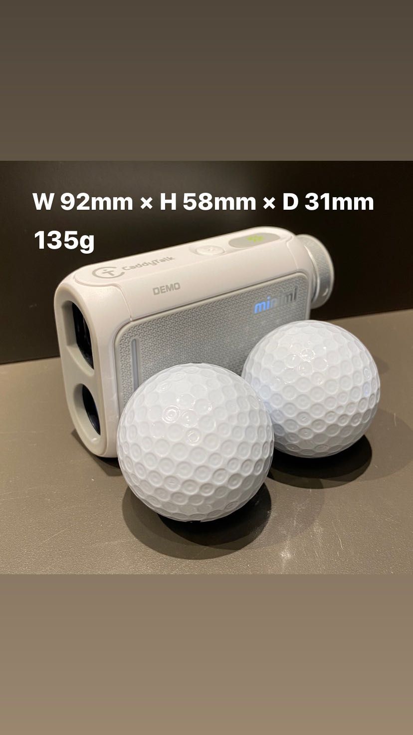 【新品未使用】キャディトーク CadyTalk minimi ミニミ Amazon.co.jp: CaddyTalk(キャディトーク) ゴルフ 距離測定器