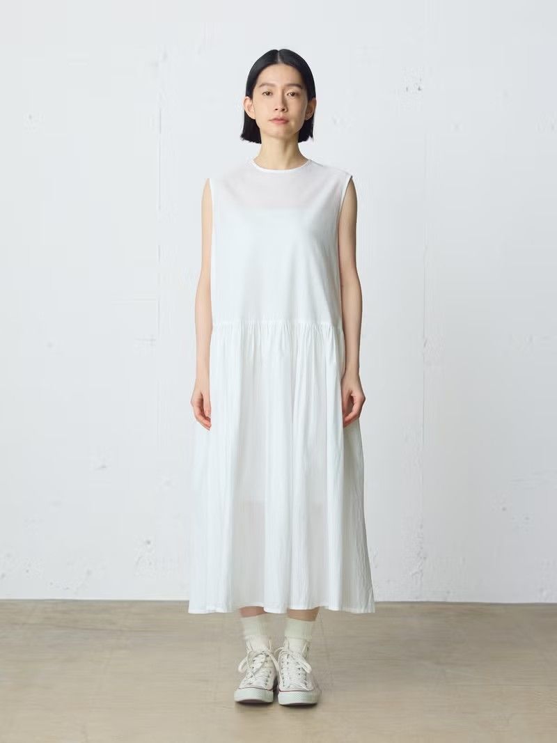 Mミッソーニ✨新品未使用タグ付ノースリーブワンピース 42-M ✨お買得(良品) MISSONI 】サイズ42 ノースリーブワンピース M 【公式通販】