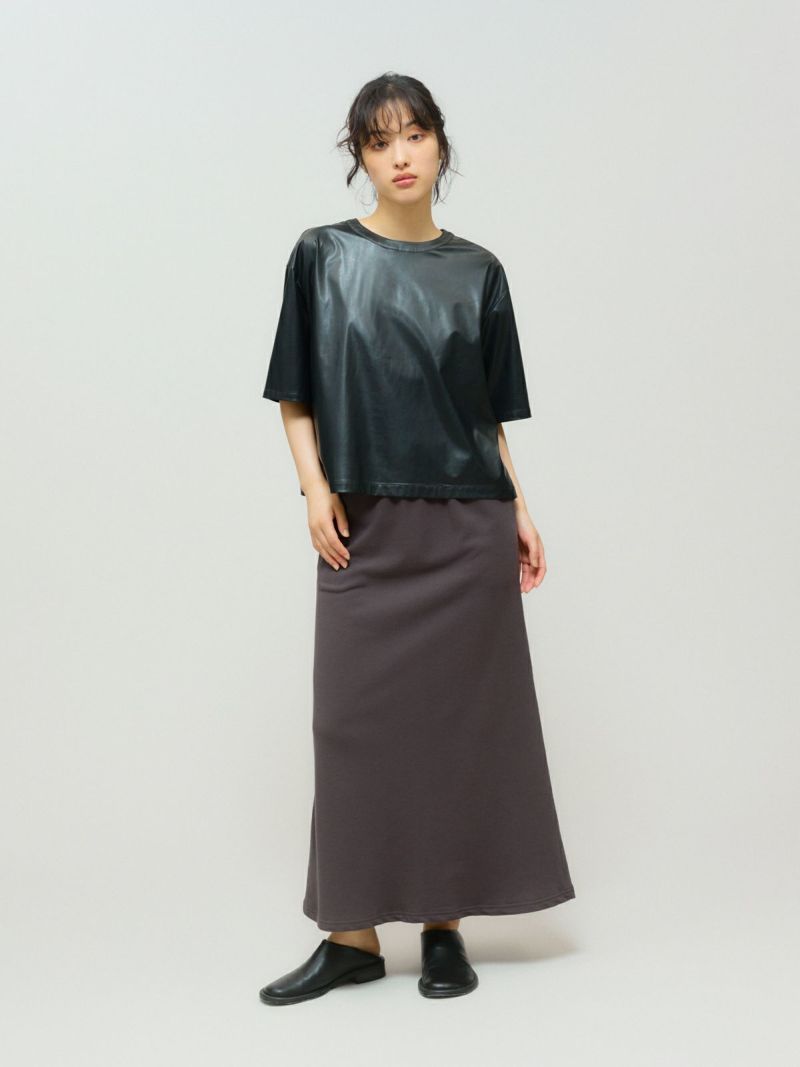 ✨MAISON GUILLMETTE ポリエステル タックドミディ MIDIUMISOLID for Ladies シンセティックレザートップス｜ MARcourt