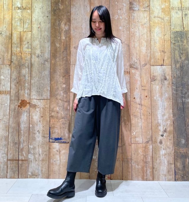 パドカレ　パンツ 楽天市場】【2024秋冬新作】pas de calais パドカレ リネン