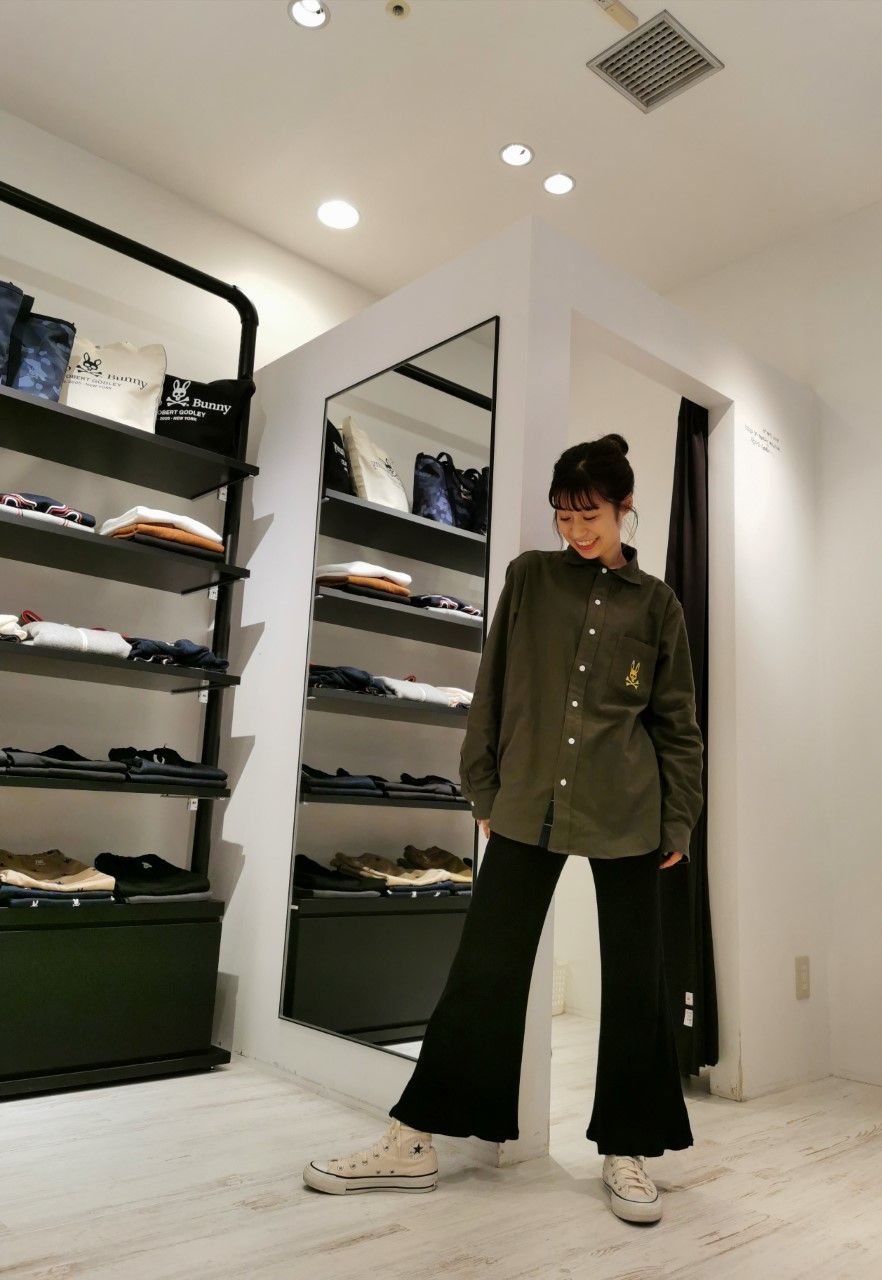 サイコバニー的ミリタリーシャツの登場 サイコバニーなんばパークス店 なんばパークス店 Psycho Bunny サイコバニーショップブログ